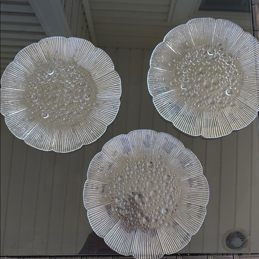 Decorative dessert plates